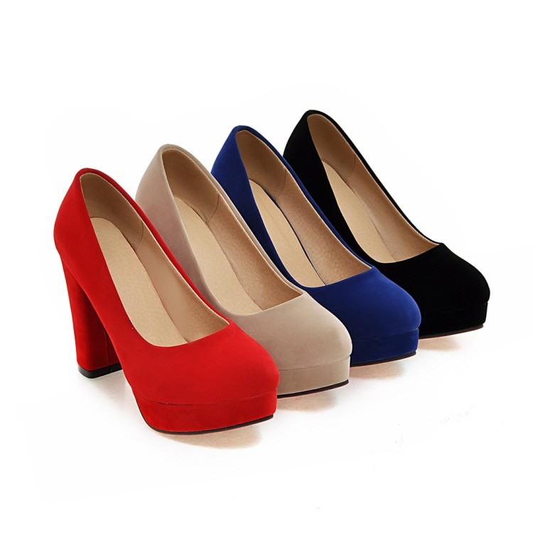 Women's Fashion High Heel Slip-On Pumps