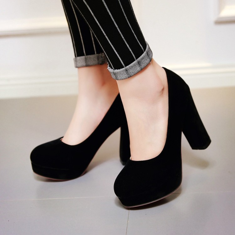 Women's Fashion High Heel Slip-On Pumps