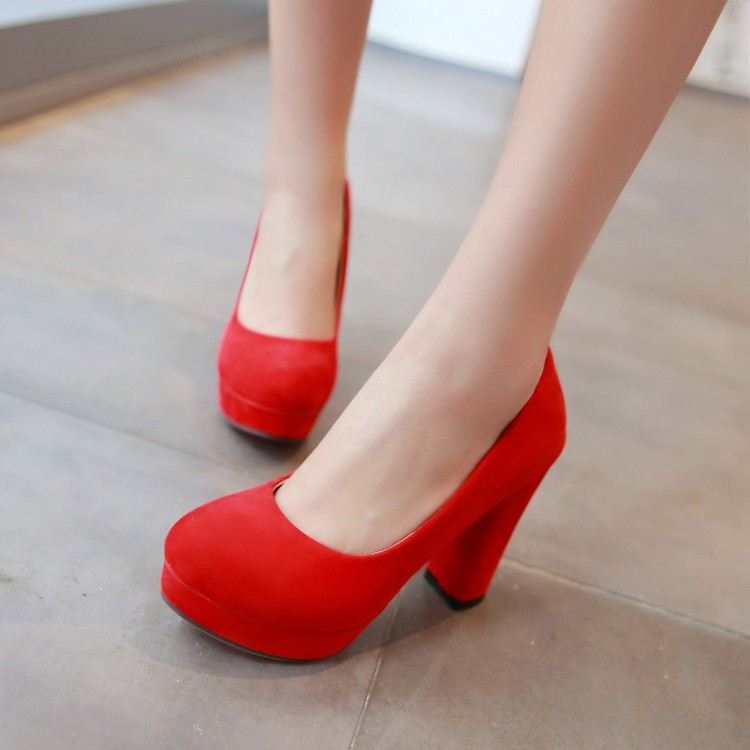Women's Fashion High Heel Slip-On Pumps